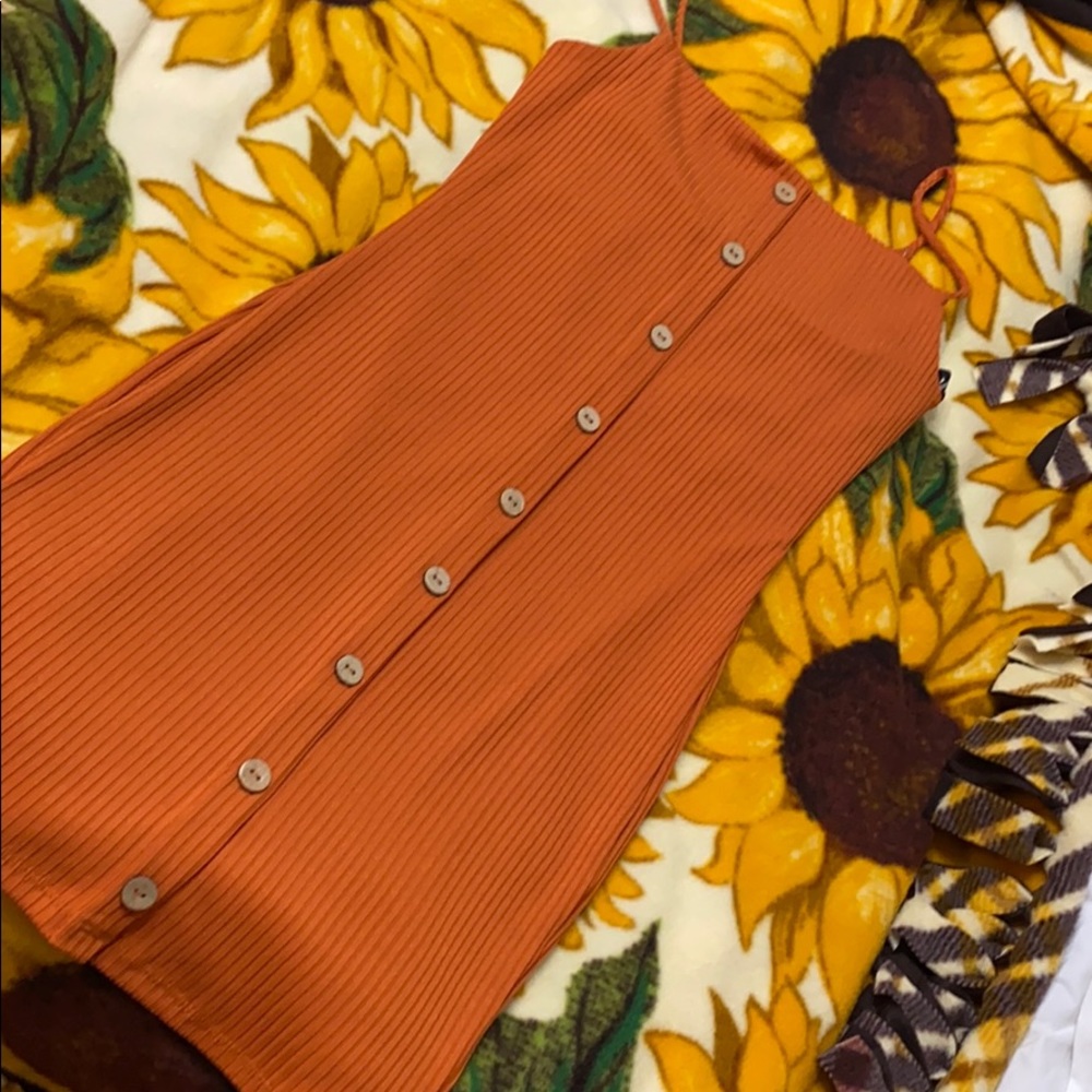 Orange dress from Forever 21!